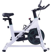 Stationary Bikes For Home Spin Indoor Exercise Bike With LCD Monitor And Comfortable Seat Cushion For Home Gym Cardio Fitness Training